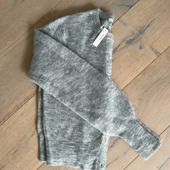 NWT Madewell Gray Cardigan, Sz S - Picture 4 of 7